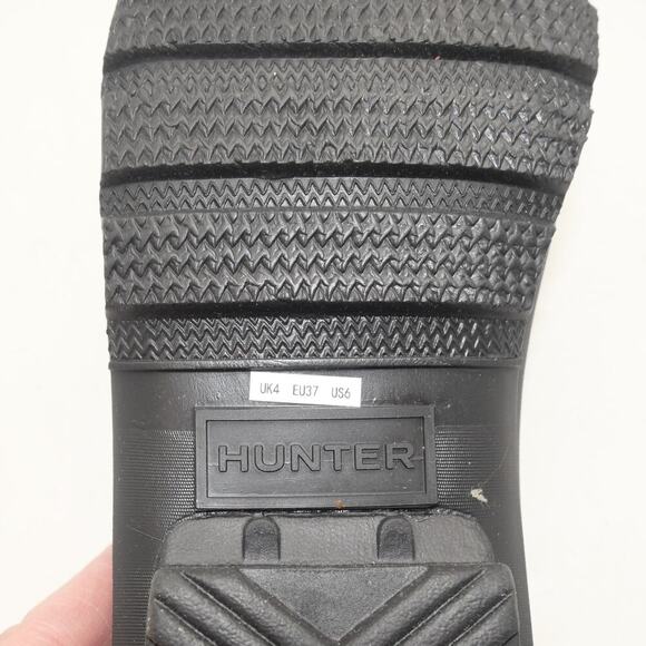 NEW Hunter Women's 6  Original Slingback Clog Black No Box - Picture 12 of 13